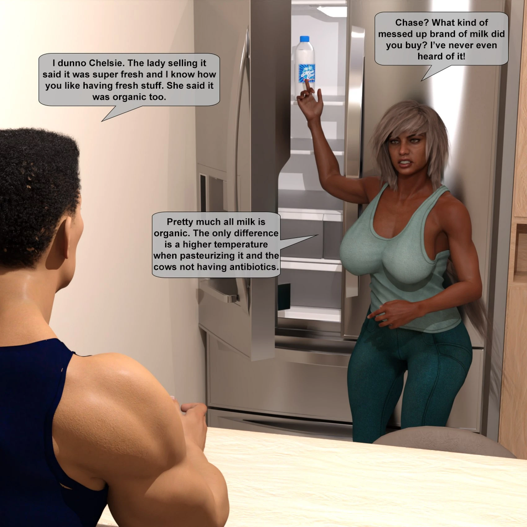 Henry And The Statue - MPCreativeArts Adult Comics Saga