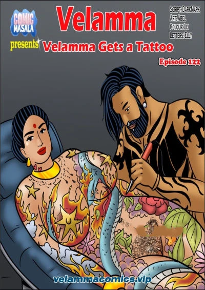 Velamma – Chapter 122 – Velamma Gets a Tatoo