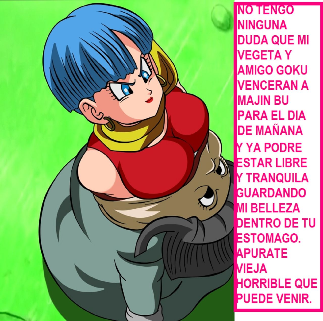 Dicasty) BULMA Y PETISA SAGA MAJIN BU | 18+ Porn Comics