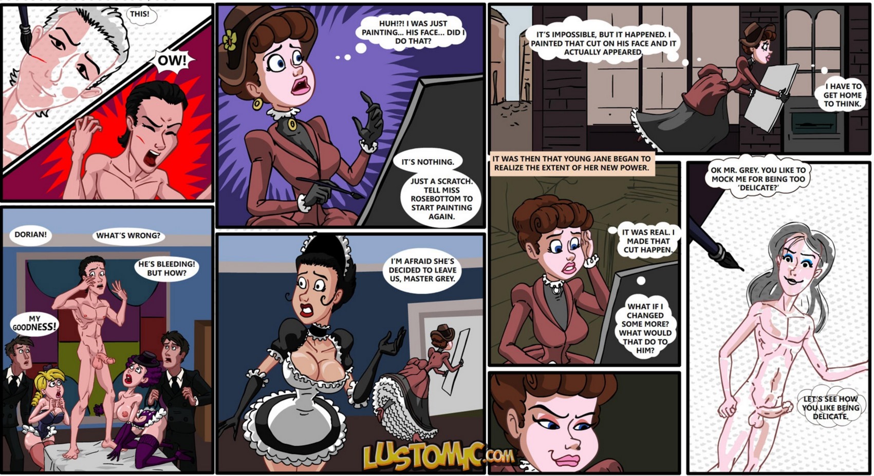 Lustomic - Doreen Grey 1 | 18+ Porn Comics