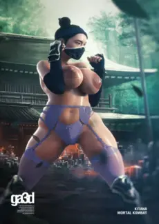 GA3Ddolls - Kitana Milf (Mortal Kombat) GA3Ddolls – Kitana Milf (Mortal Kombat)