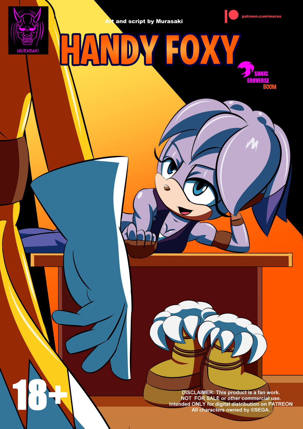 Murasaki] Handy Foxy (Sonic The Hedgehog) | 18+ Porn Comics