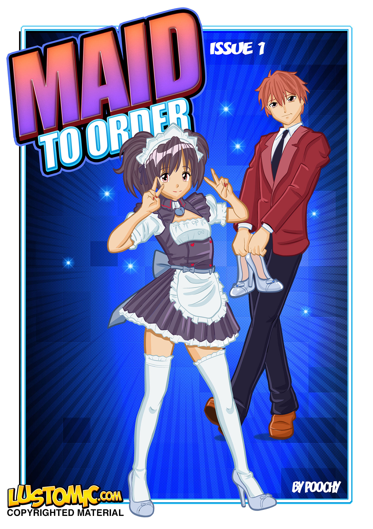 Lustomic - Maid To Order The Manga Way | 18+ Porn Comics