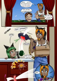 Maid vs Chef Fight 012