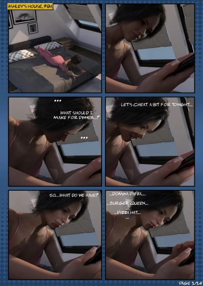 AmyComics – Ashley Discovering Fast-Food