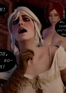 Ciri and Triss012