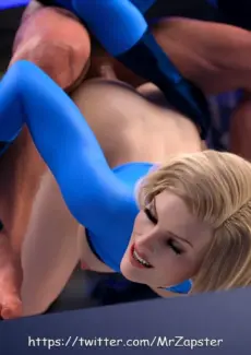 Sue Richards - Invisible Woman 3D art by MrZapter