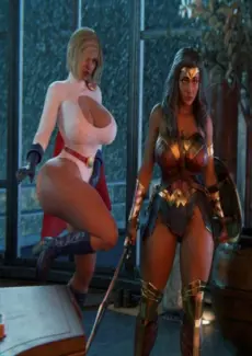 Rigid3D – Gotham Threesome – DC Injustice