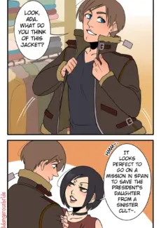 Ada Wong X Leon 1037