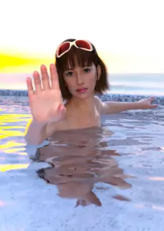 Brunette Teen Girl at Pool 3 (1)