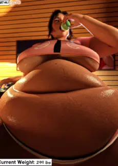 Caroline Putting Weight (108)