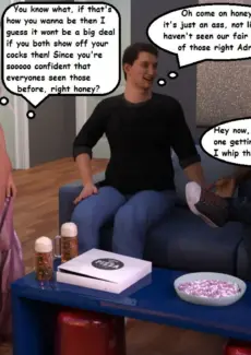 Husband Watching His Wife Get Monster Cocked (4)