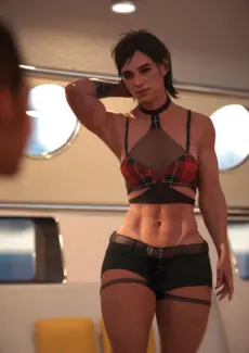Last Of Us Boat Threesome (3)