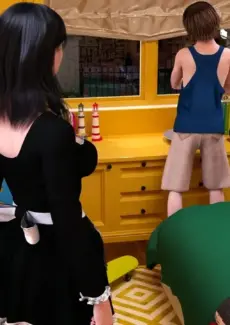Maid Caught Me And Mom (12)