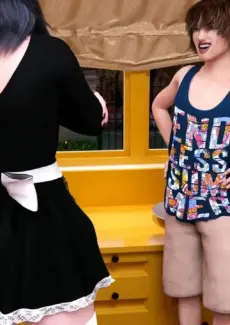Maid Caught Me And Mom (9)