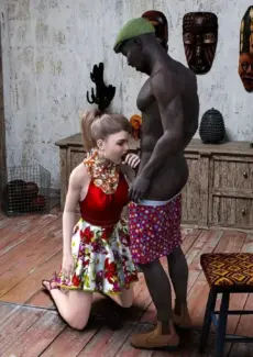 Milf Mom Seduces Her Son’s Black Friend (80)