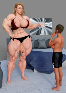 Muscular Wingless Angel (4)
