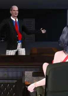 Office MILF Boss Punishes Her Employee (14)
