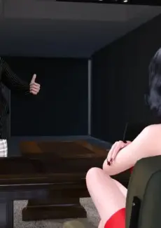 Office MILF Boss Punishes Her Employee (23)