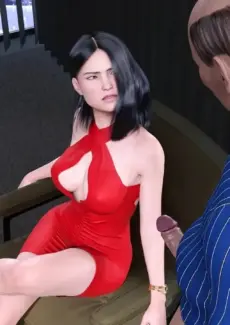 Office MILF Boss Punishes Her Employee (54)