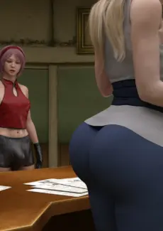 Tsunade and Sakura (6)