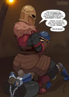 [imadeej] The Armorer Facesitting (The Mandalorian)