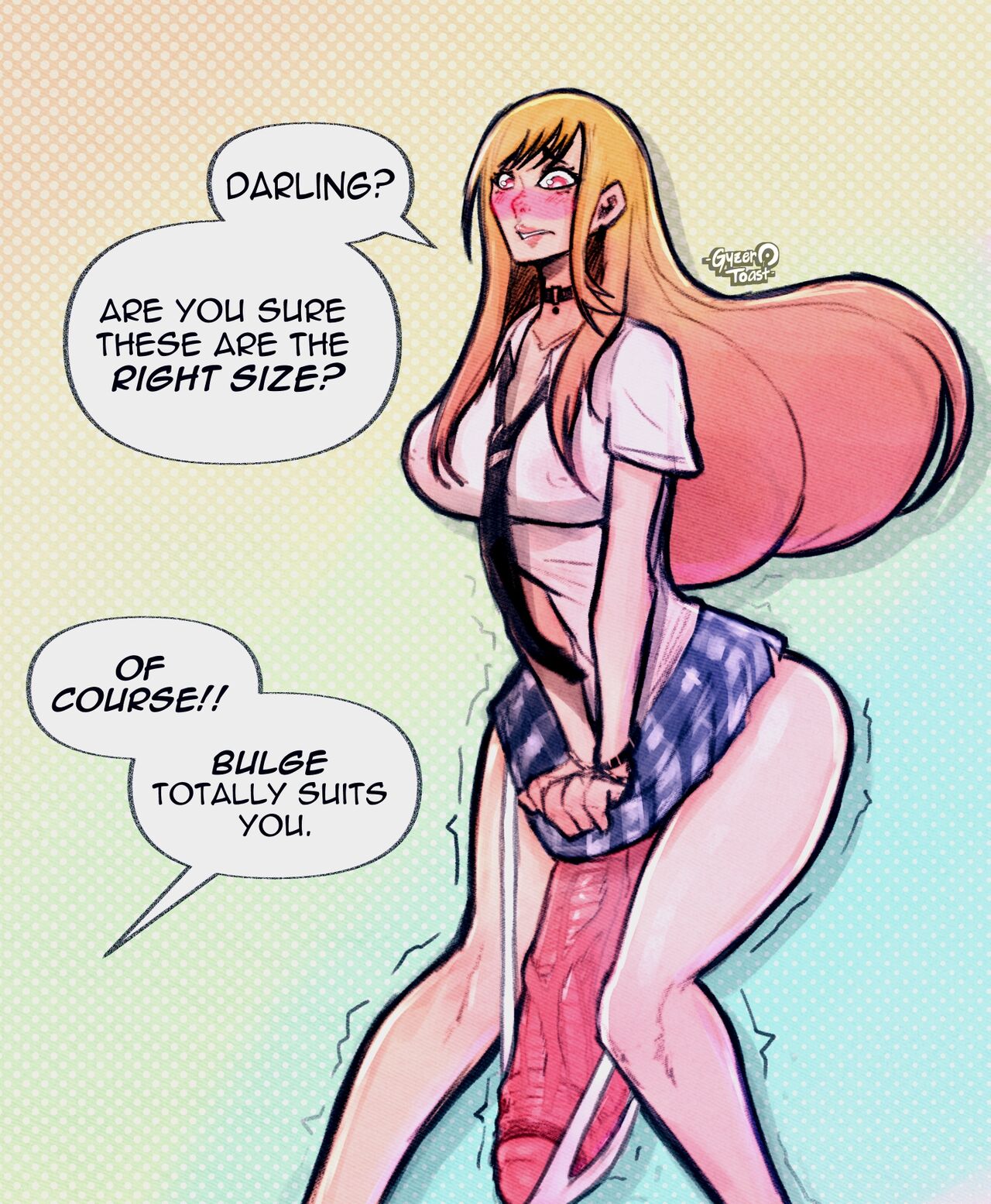 GyzerToast] Darling dressed her up too tight~ | 18+ Porn Comics