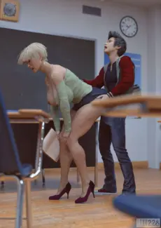 Horny teacher (4)