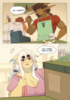 HappyLittleCloud – Modern AU – Kaede and Kor