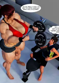My Muscular Aunt (1)