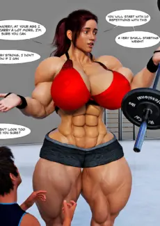 My Muscular Aunt (2)