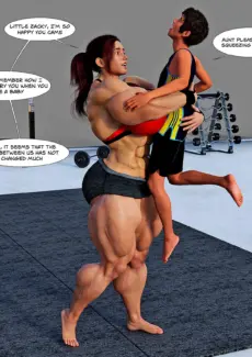 My Muscular Aunt (4)