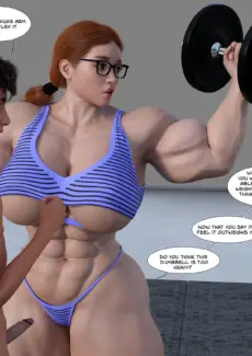 My Muscular Aunt (69)