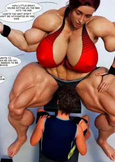 My Muscular Aunt (9)