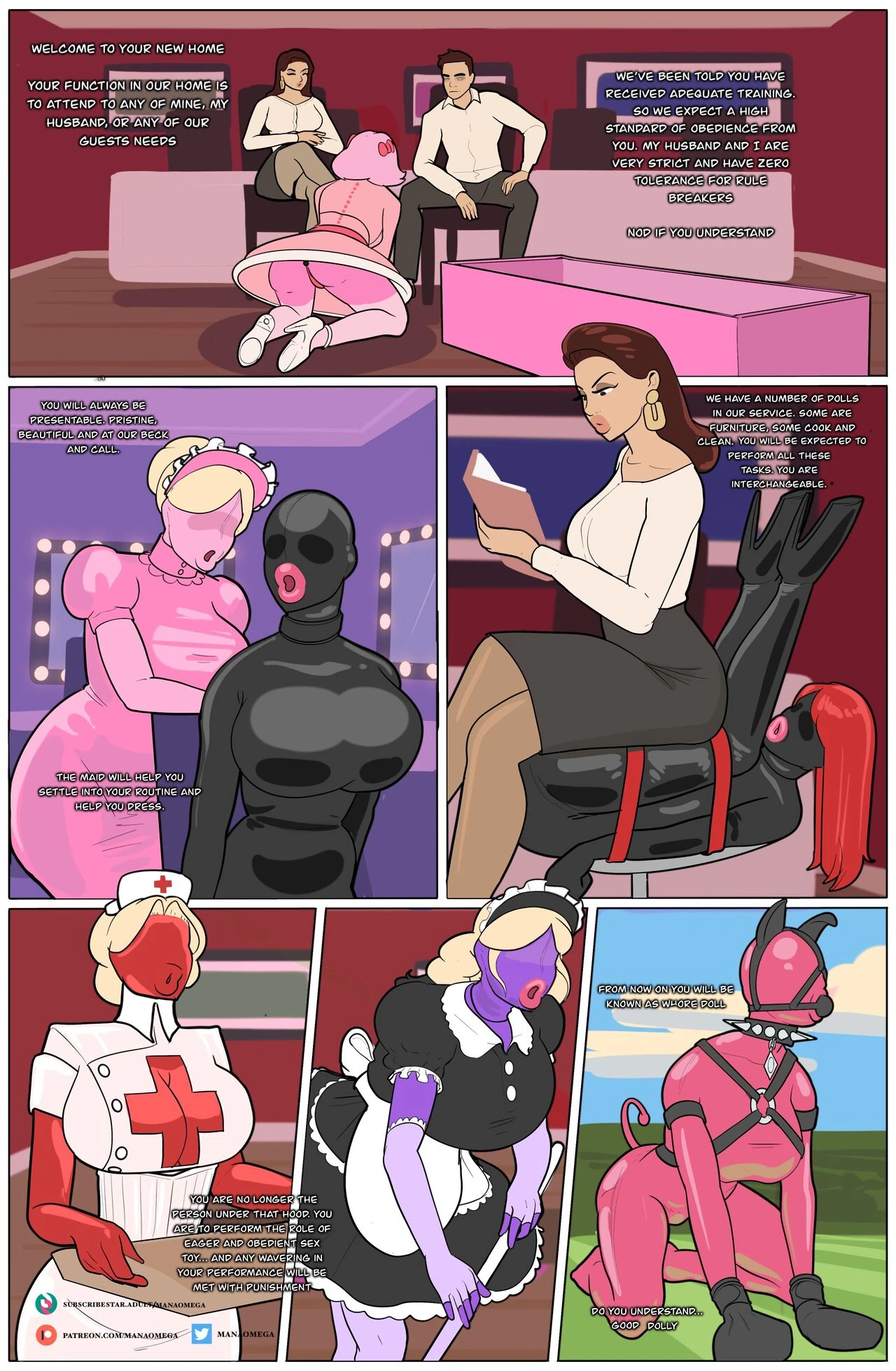 Mana omega - Rubber Sex doll 2