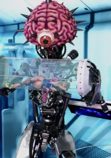 Samus is captured by Mother Brain (4)
