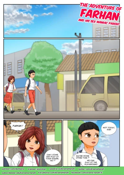 Arsena hanafi – The Adventure of Farhan And His Sex Maniac Parent