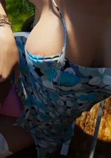 Busty Elder Sister Giving Blowjob Brother (12)