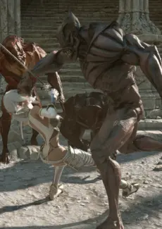 Elenora is defeated by demons (15)