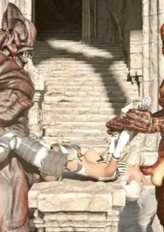 Elenora is defeated by demons (21)