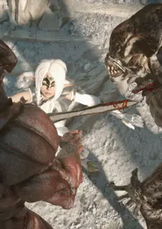Elenora is defeated by demons (4)