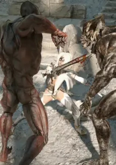 Elenora is defeated by demons (5)