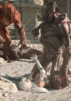 Elenora is defeated by demons (9)