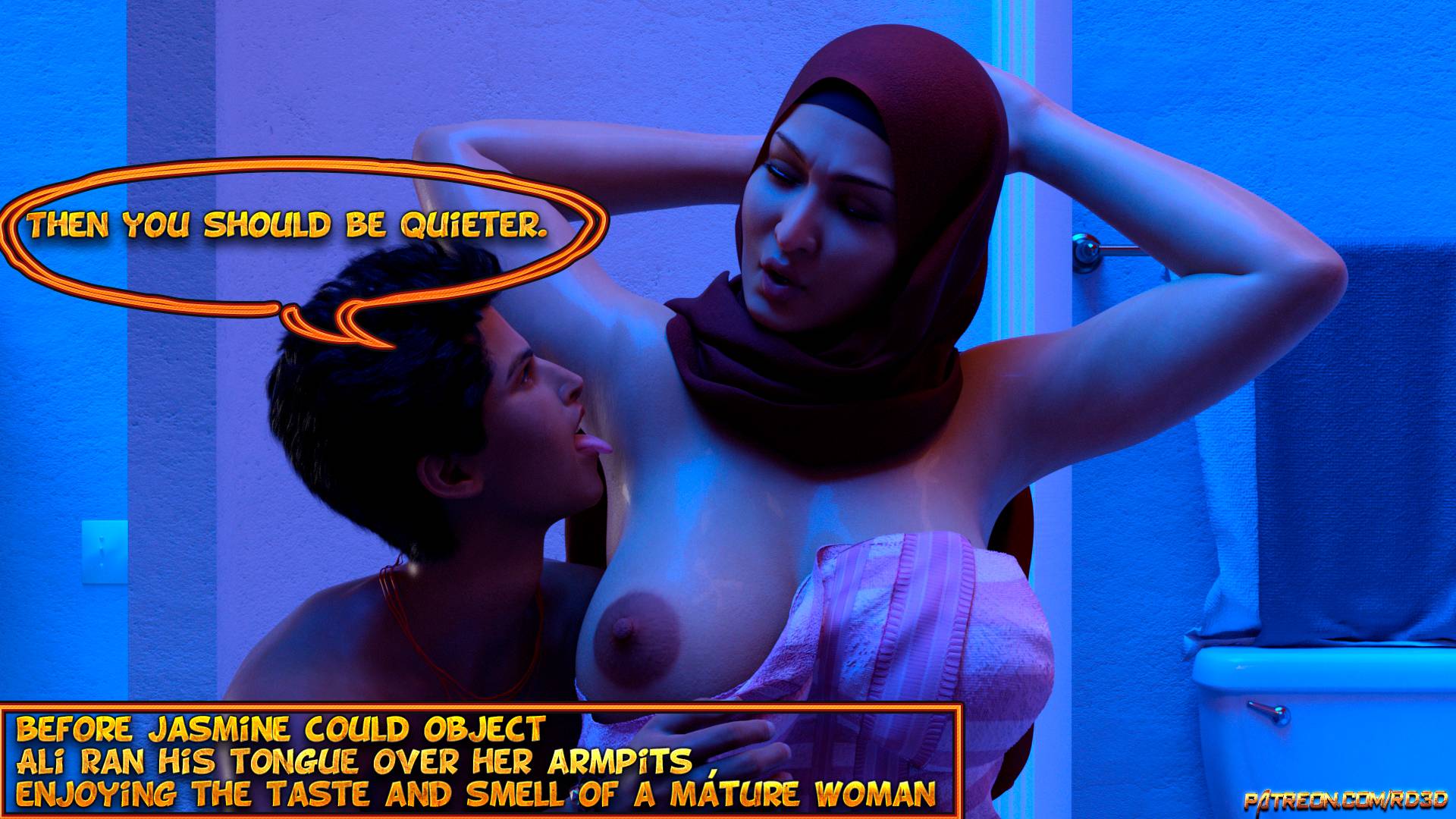 Real-Deal 3D - Lust Predators: Hijab Amateurs 2 | 18+ Porn Comics