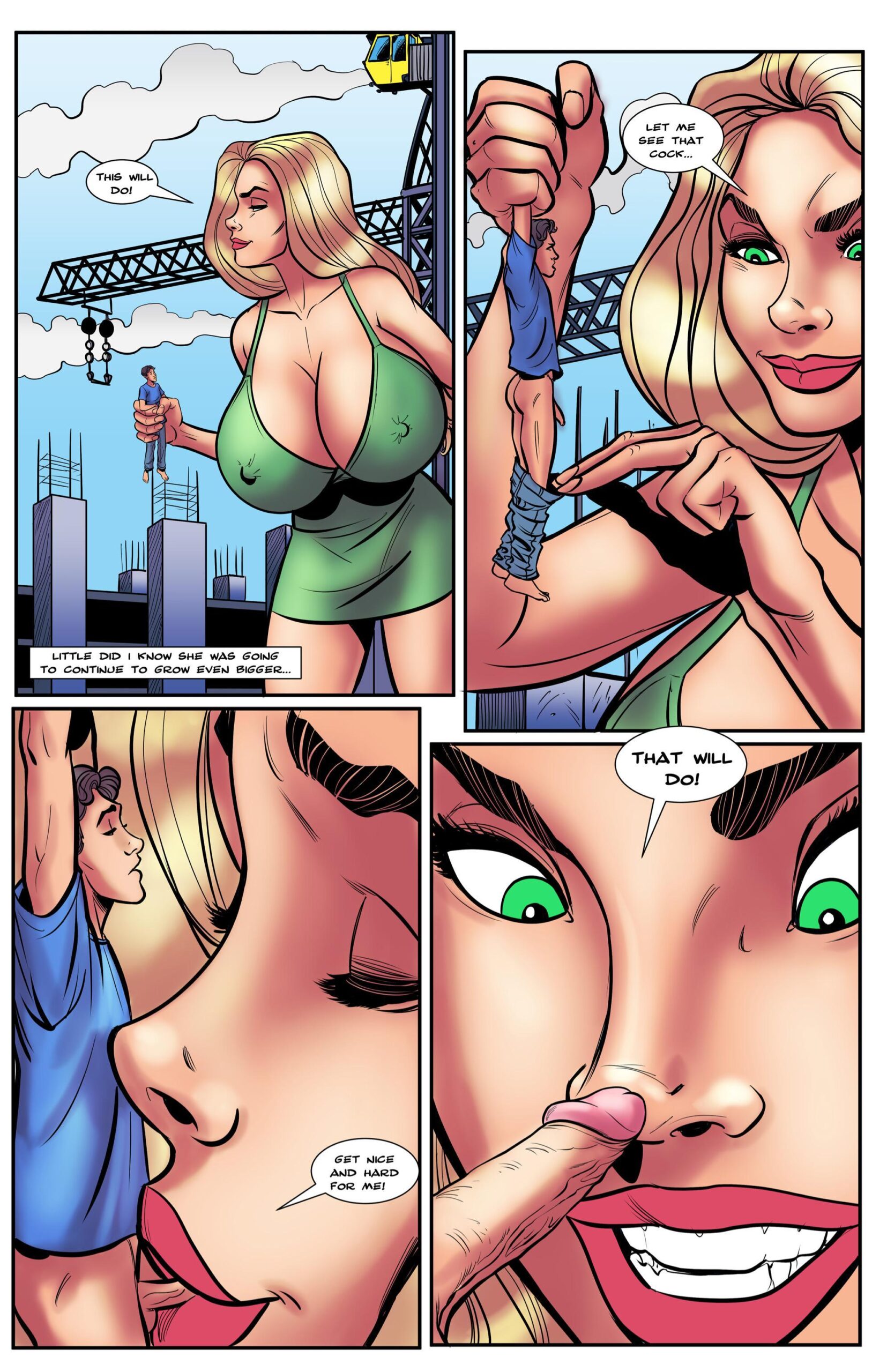 Bot - New Heaven - My Giant Stepmom 3.