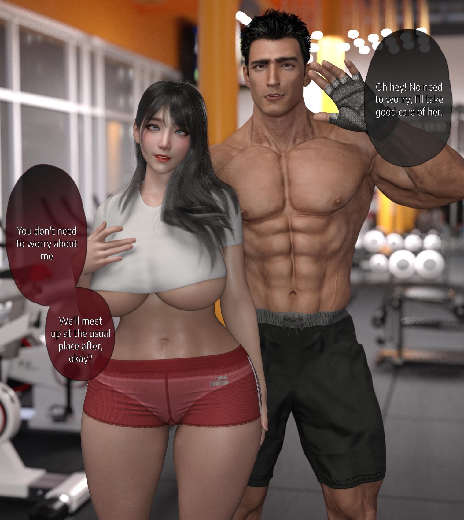3d comics nude