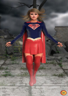 ProneToClone – Supergirl Melissa Benoist & Superman