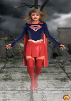 ProneToClone – Supergirl Melissa Benoist & Superman