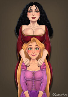 [Rocner] Mother Gothel x Rapunzel