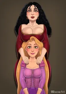 [Rocner] Mother Gothel x Rapunzel